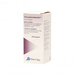 Тромборедуктин (Анагрелид) капс. 0,5 мг 100шт в Нижнем Новгороде и области фото